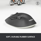 Logitech M720 Triathlon Multi-Device Wireless Mouse - Black
