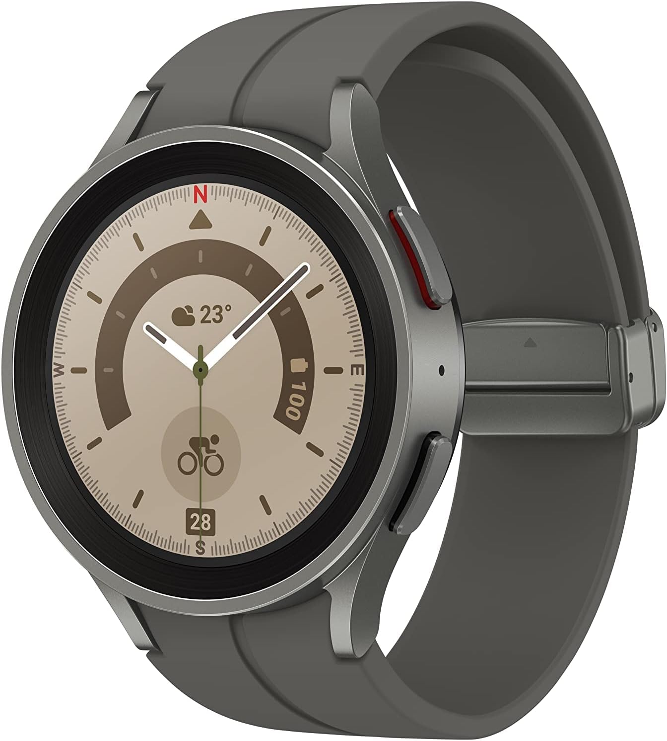 Samsung Galaxy Watch5 Pro LTE 45mm – Grey Titanium (SM-R925) - Pristine - Refurbished