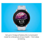 Garmin Forerunner 955 GPS Running Smartwatch - White - Open Never Used Garmin