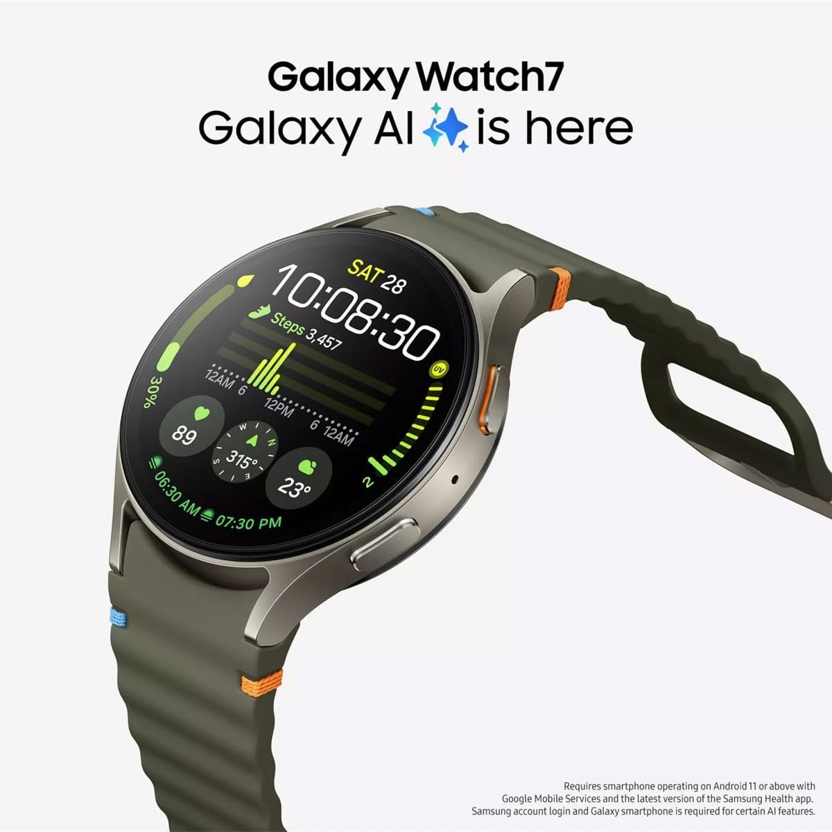 Samsung Galaxy Watch7 LTE L305 40mm Green - Open Never Used Samsung