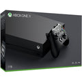 Xbox One X 1TB Console With Wireless Controller - Black  AU Version ( Open Never Used )