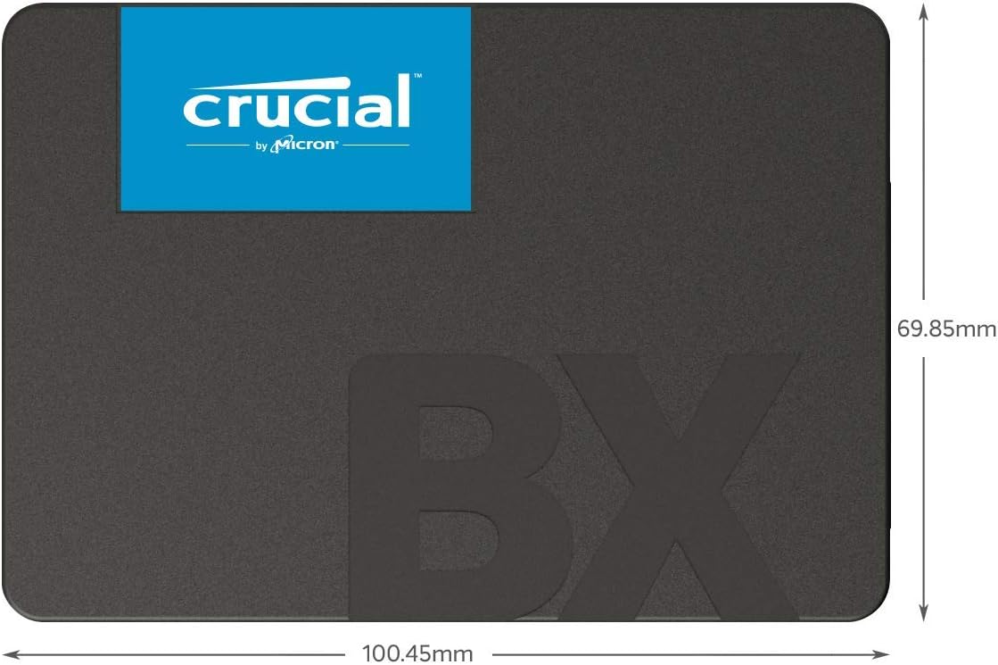 Crucial BX500 1TB 2.5-inch SSD CT1000BX500SSD1 - Black