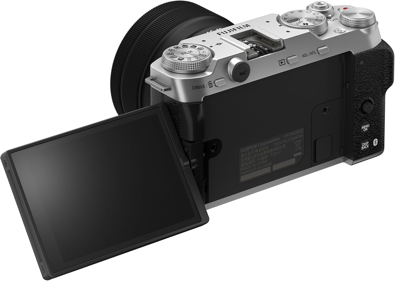 Fujifilm X-M5 Mirrorless Camera (Silver)