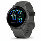 Garmin vivoactive 6 GPS Smartwatch with AMOLED Display, Fitness Tracking, Sleep Monitoring, Bluetooth Calling - Green, Black, Bone, Pink, Grey - Pristine - Refurbished