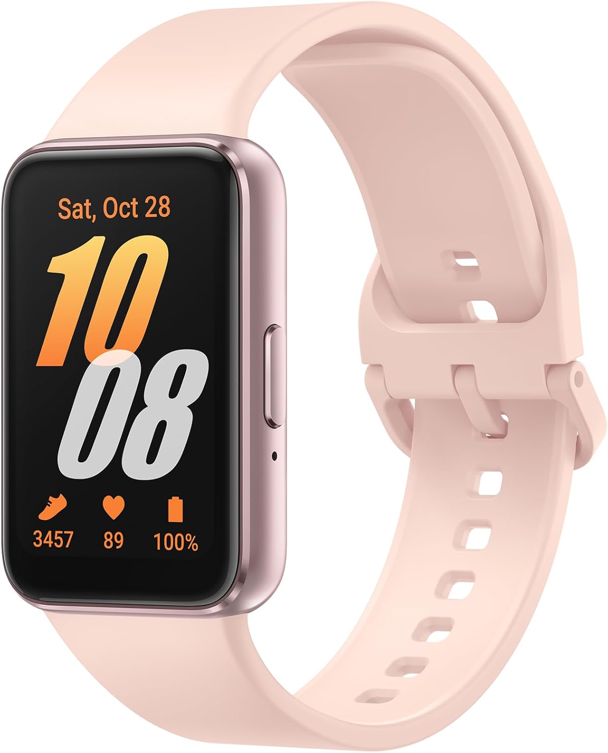 Samsung Galaxy Fit3 Smartwatch Pink Gold - Open Never Used Samsung