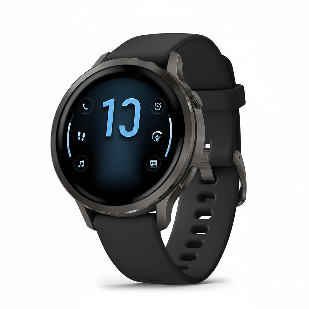 Garmin Venu 4 41mm GPS Smartwatch - Slate and Black, Lunar Gold Bone, Lunar Gold and Light Sand, Periwinkle, Silver Gray, Black and Brown, Citron, Slate