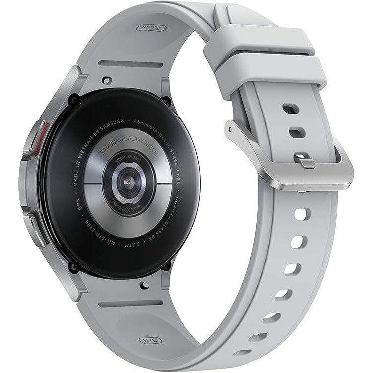 Samsung Galaxy Watch 4 Classic 46MM Bluetooth - Silver Pristine - Refurbished Samsung