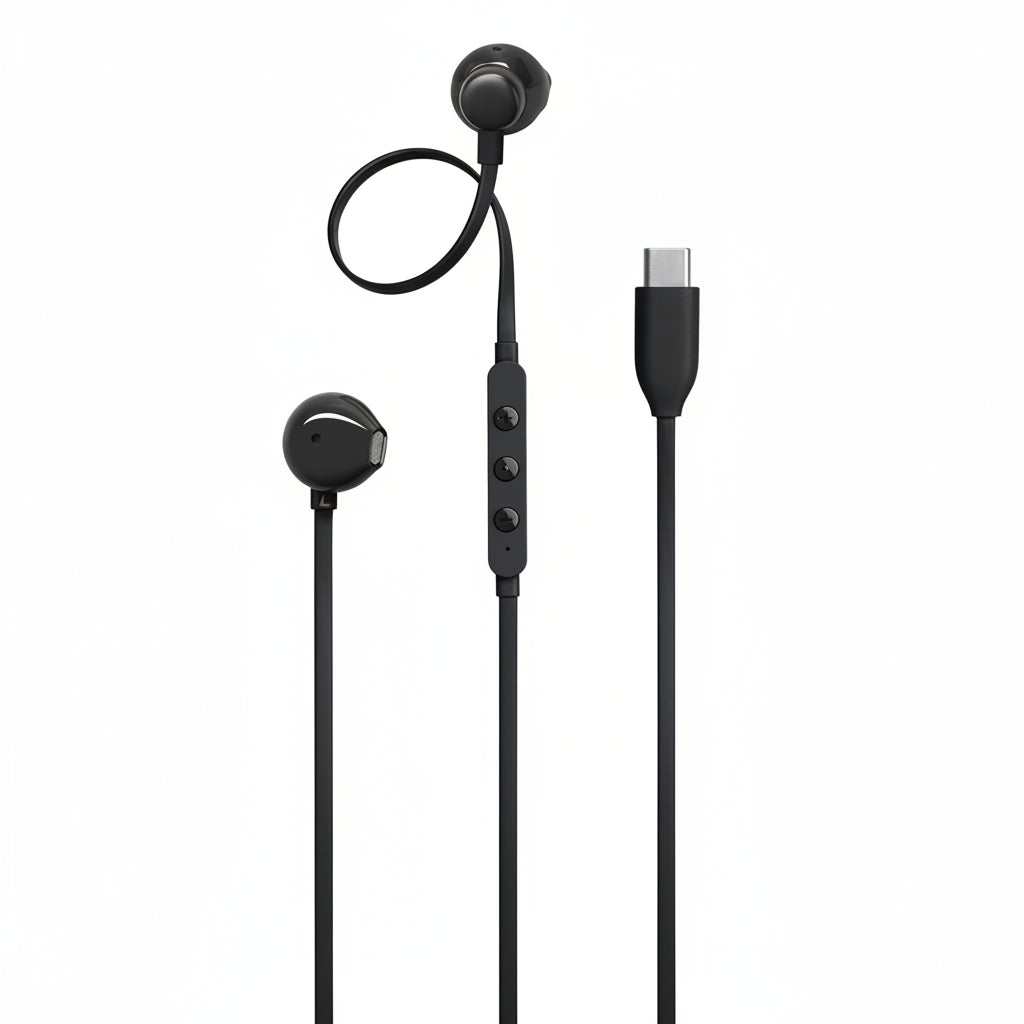 JBL Tune 350C USB-C Wired Earphones  - Black, Blue, Red, White