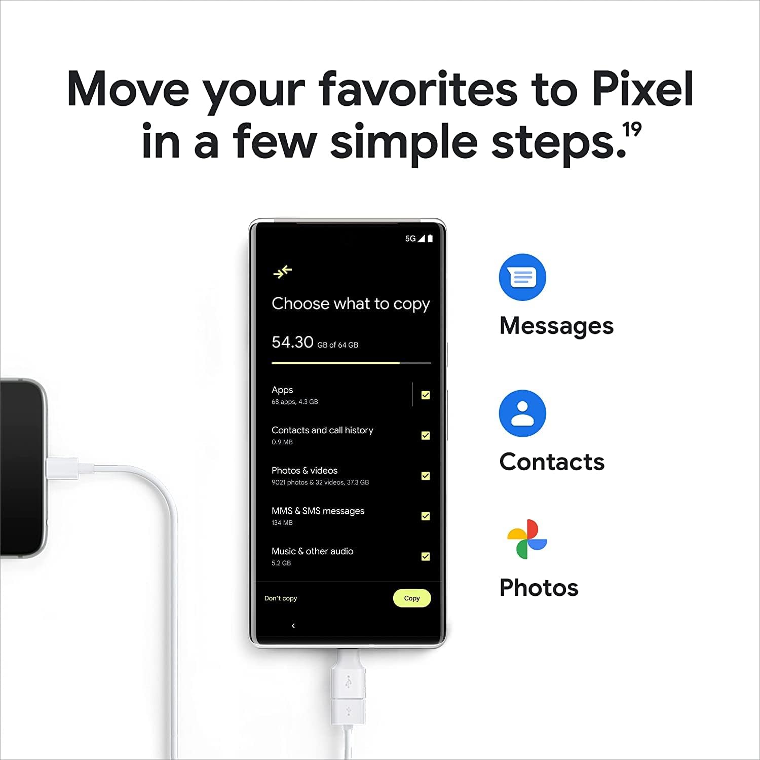 Google Pixel 6 Pro 5G – 256GB, Stormy Black Google
