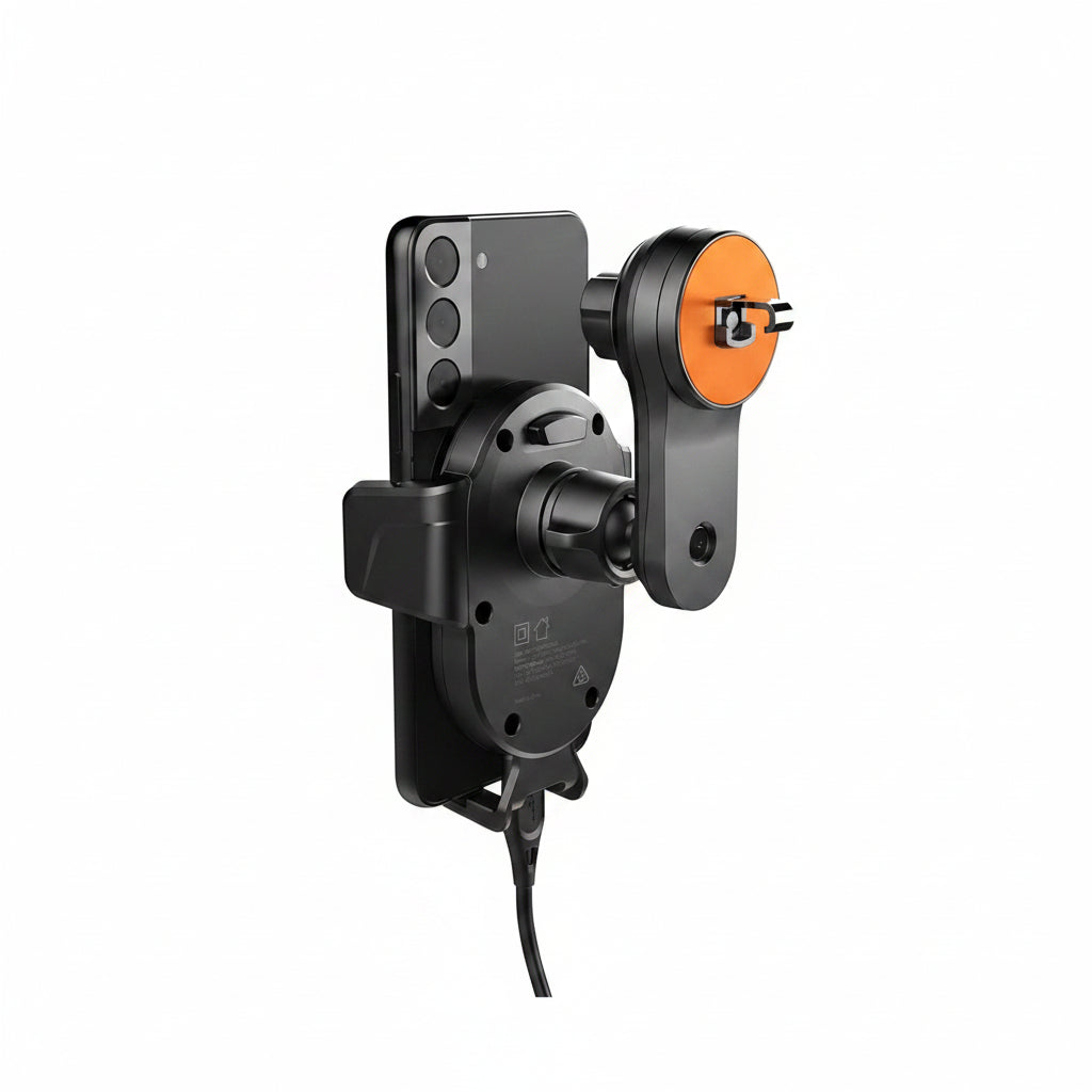 Cygnett EasyMount Universal Car Wireless Charger – Black - Fast Qi Charging Car Mount (Copy) Cygnett