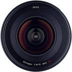ZEISS Milvus 15mm f/2.8 Full Frame Camera Lens for Canon EF-Mount ZE, Black