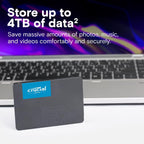 Crucial BX500 1TB 2.5-inch SSD CT1000BX500SSD1 - Black