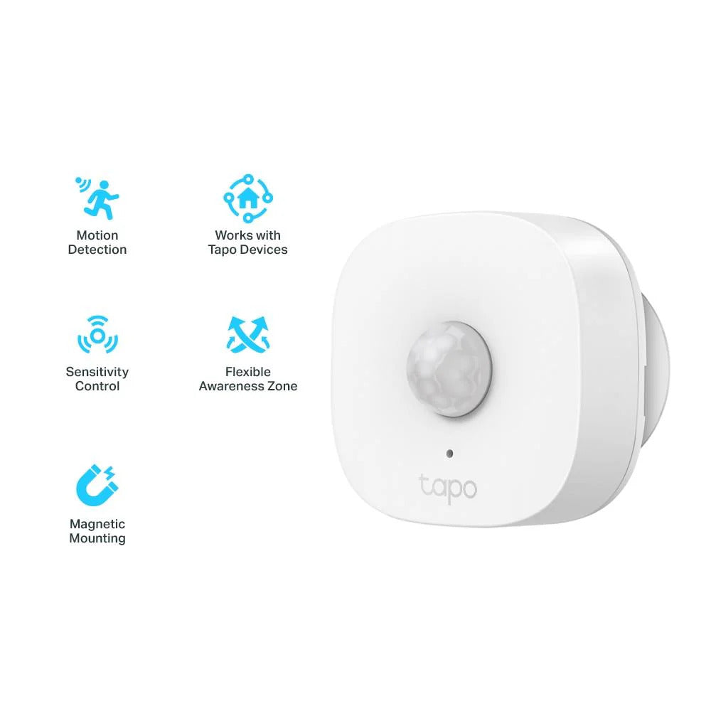 TP-Link Tapo Smart Motion Sensor – Tapo T100 White (AU Version) - Pristine – Refurbished