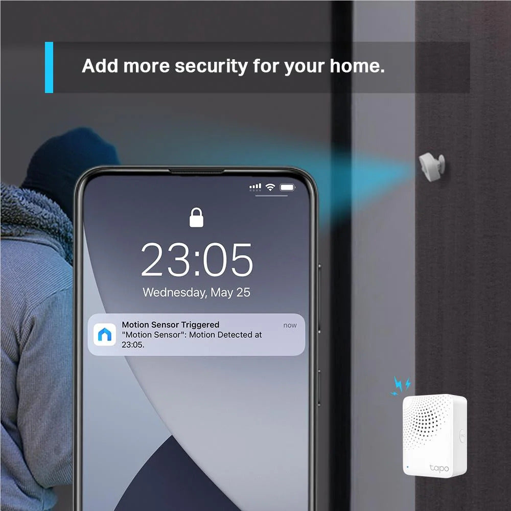 TP-Link Tapo Smart Motion Sensor – Tapo T100 White (AU Version) - Pristine – Refurbished