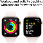 Apple Watch Series 10 42mm Aluminum Case GPS Cellular Sport Band Rose Gold (S/M)  (AU Version) - Pristine – Refurbished Apple
