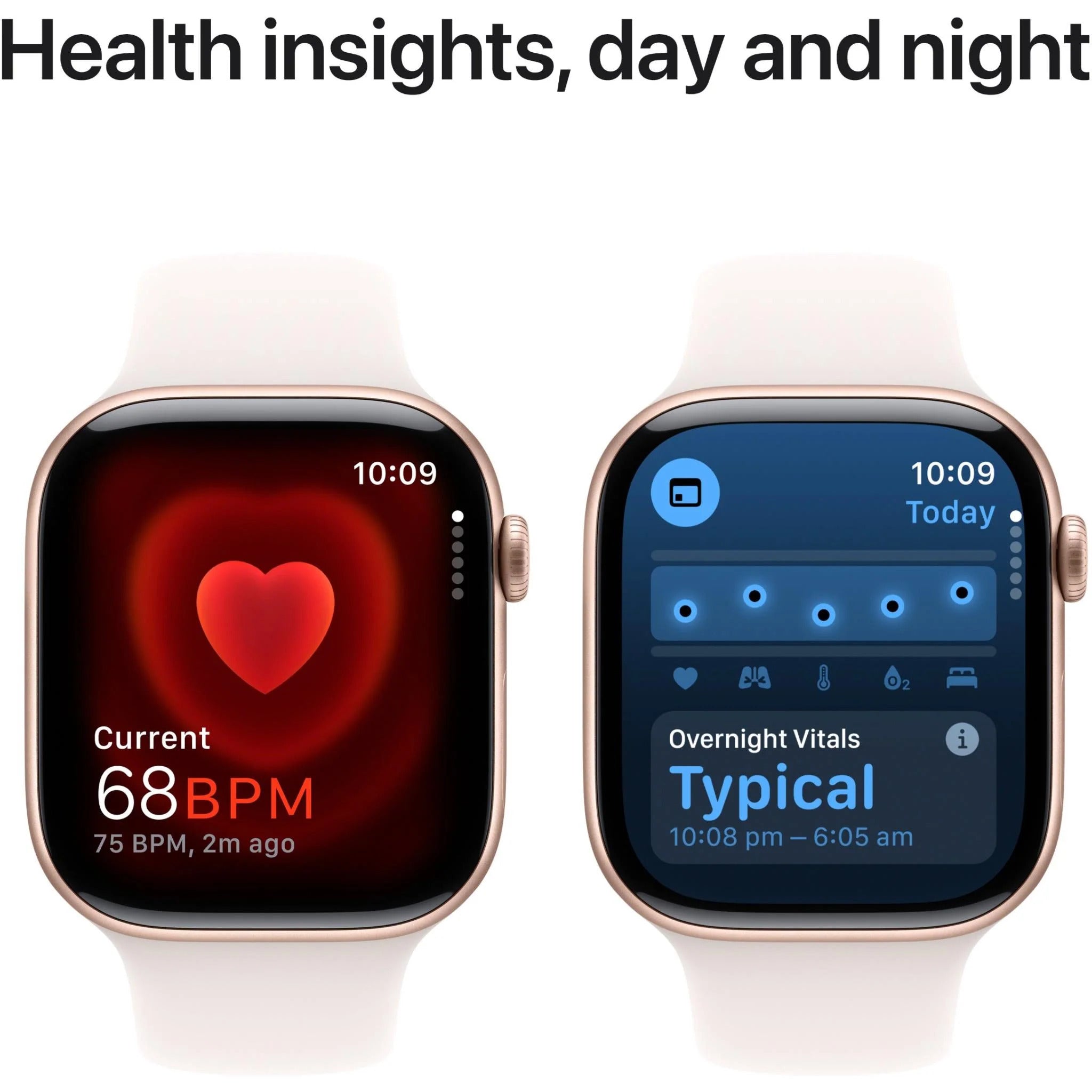 Apple Watch Series 10 42mm Aluminum Case GPS Cellular Sport Band Rose Gold (S/M)  (AU Version) - Pristine – Refurbished Apple
