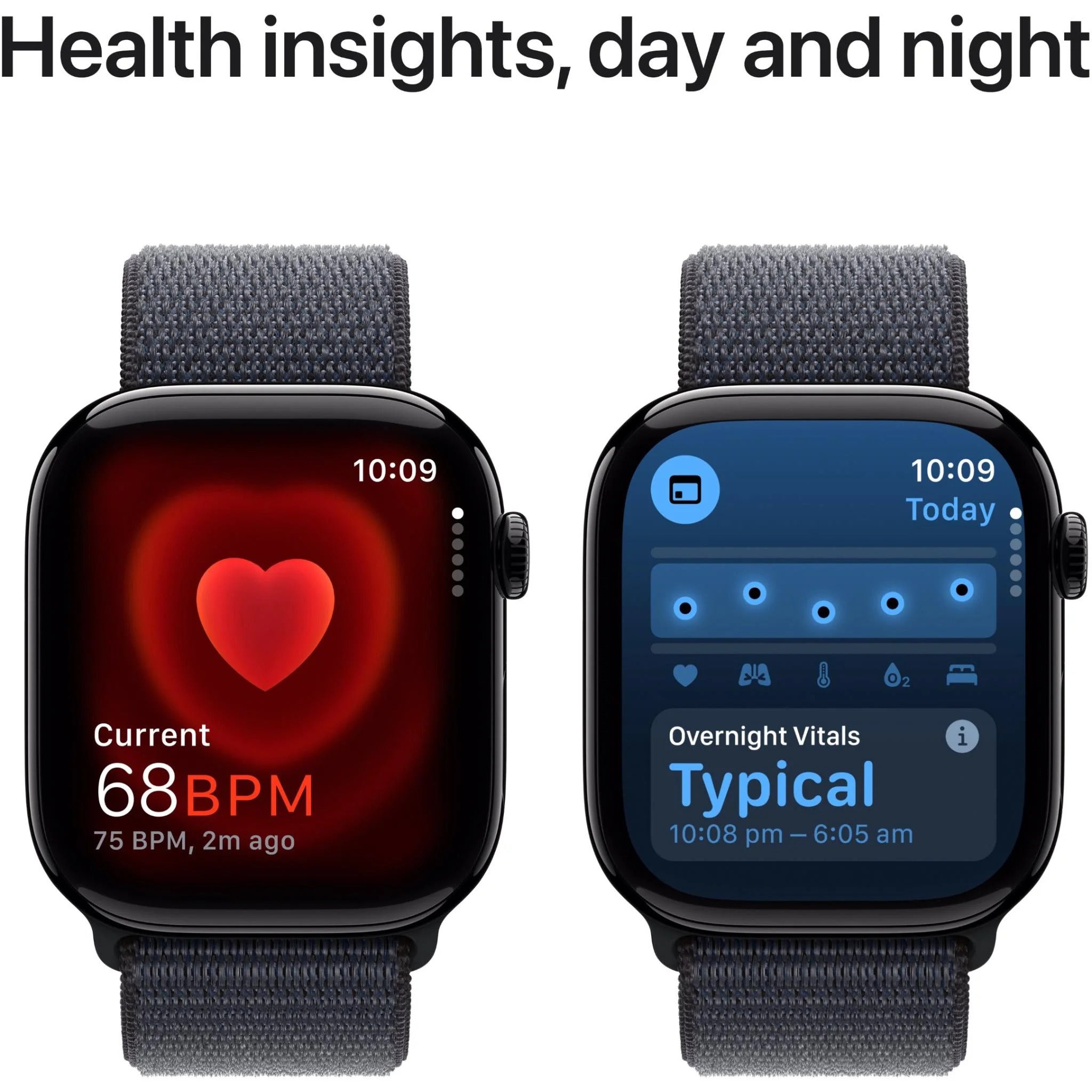 Apple Watch Series 10 46mm Jet Black Aluminium Case GPS + Cellular Sport Loop AU Version ( Open Never Used )