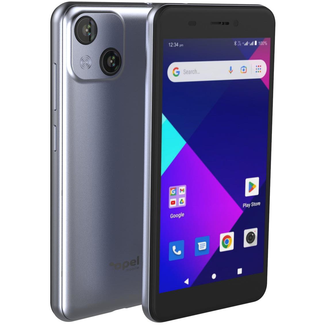 Opel Mobile Smart J5 Smartphone (Dual Sim, 16GB/2GB)  Grey - (AU Version) - Refurbished