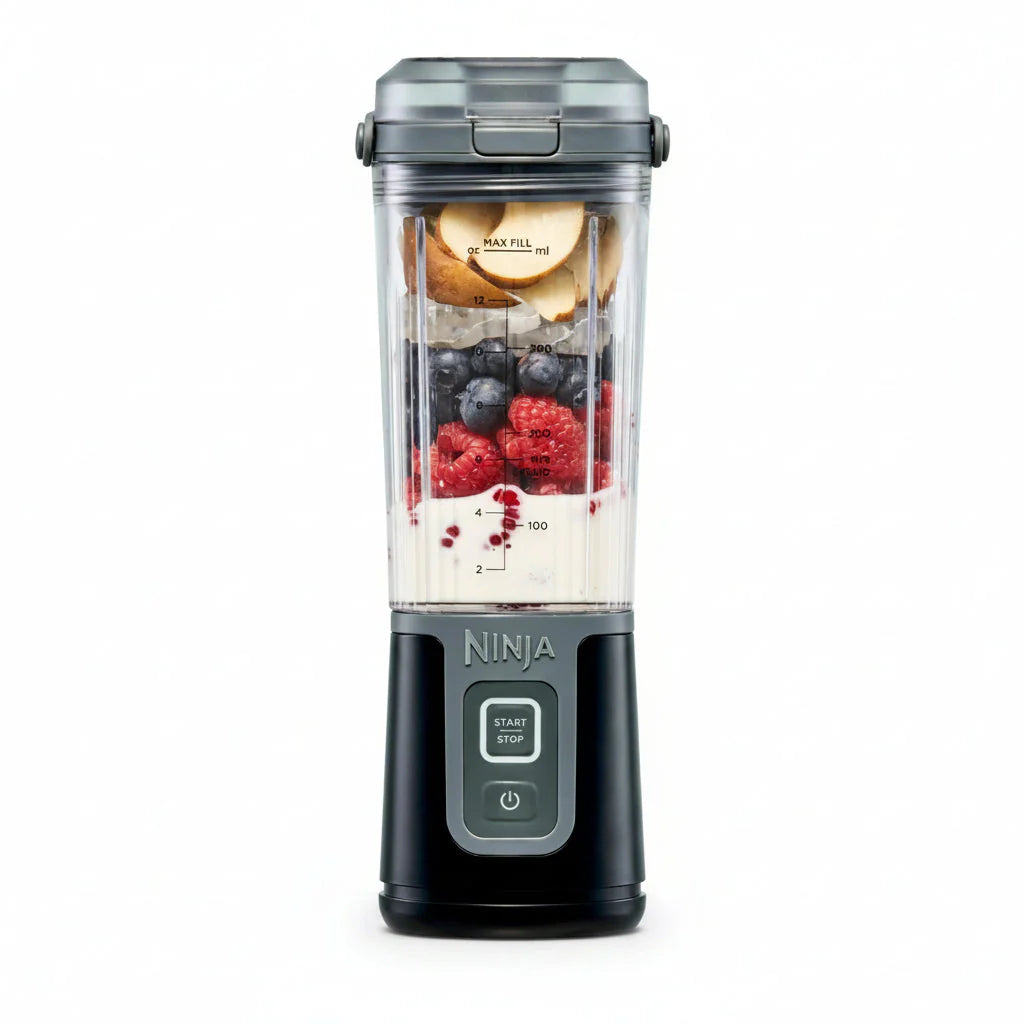 Ninja Blast Portable Blender 470ml - Black - Cordless Personal Blender - Pristine - Refurbished Ninja