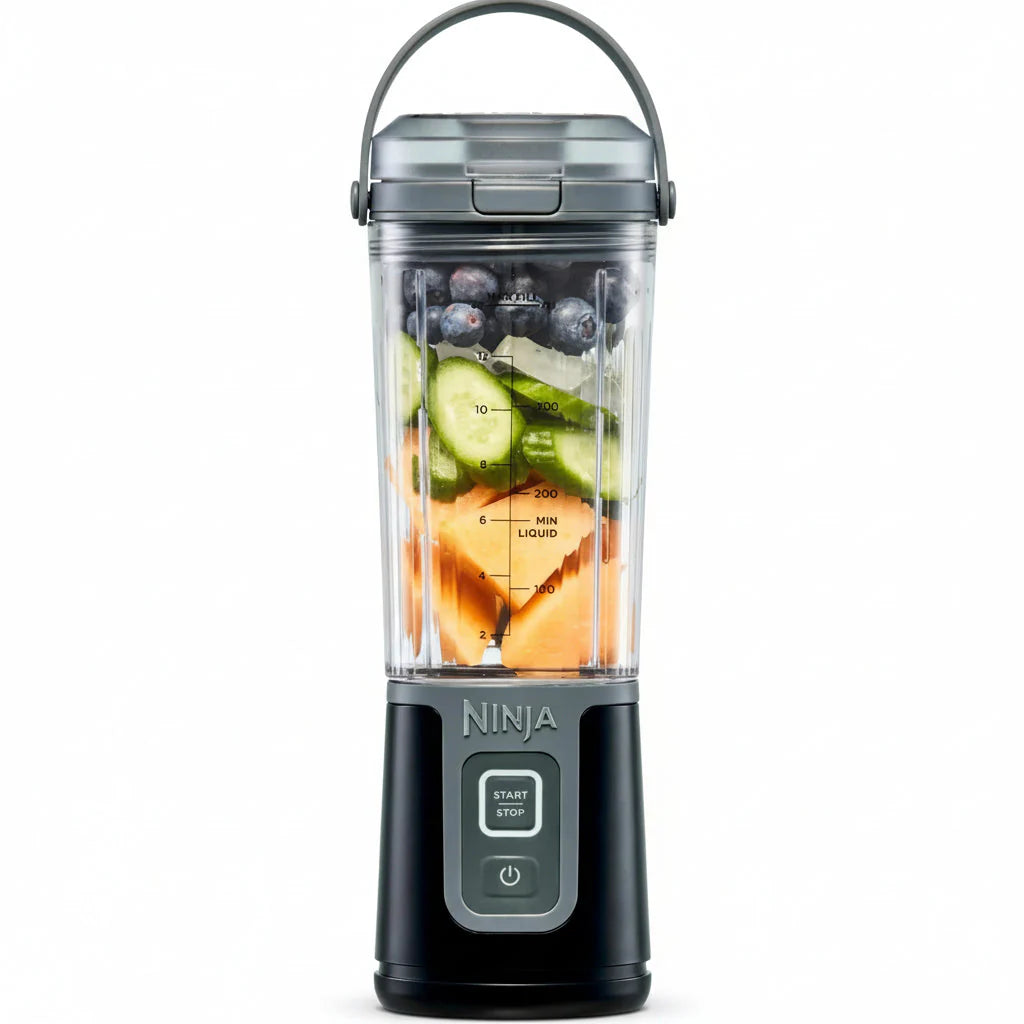 Ninja Blast Portable Blender 470ml - Black - Cordless Personal Blender - Pristine - Refurbished Ninja
