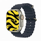 Apple Watch Ultra 2 49mm Natural Titanium Case GPS + Cellular Ocean Band (Navy) Apple