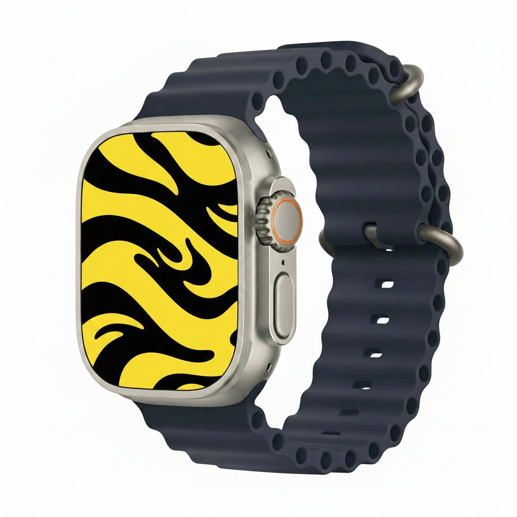 Apple Watch Ultra 2 49mm Natural Titanium Case GPS + Cellular Ocean Band (Navy) Apple