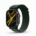 Apple Watch Ultra 2 49mm Titanium Case Black/Green Alpine Loop (M) GPS + Cellular Smartwatch - Pristine - Refurbished