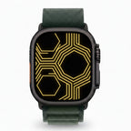 Apple Watch Ultra 2 49mm Titanium Case Black/Green Alpine Loop (M) GPS + Cellular Smartwatch