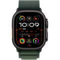 Apple Watch Ultra 2 49mm Titanium Case Black/Green Alpine Loop (M) GPS + Cellular Smartwatch - Pristine - Refurbished Apple
