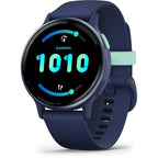 Garmin VivoActive 5 Smart Watch - Metallic Navy Bezel with Navy Case (AU Version) (Open Never Used)