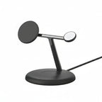 Belkin BoostCharge Pro 3-in-1 Magnetic Charging Stand - Black - MagSafe Wireless Charger Belkin