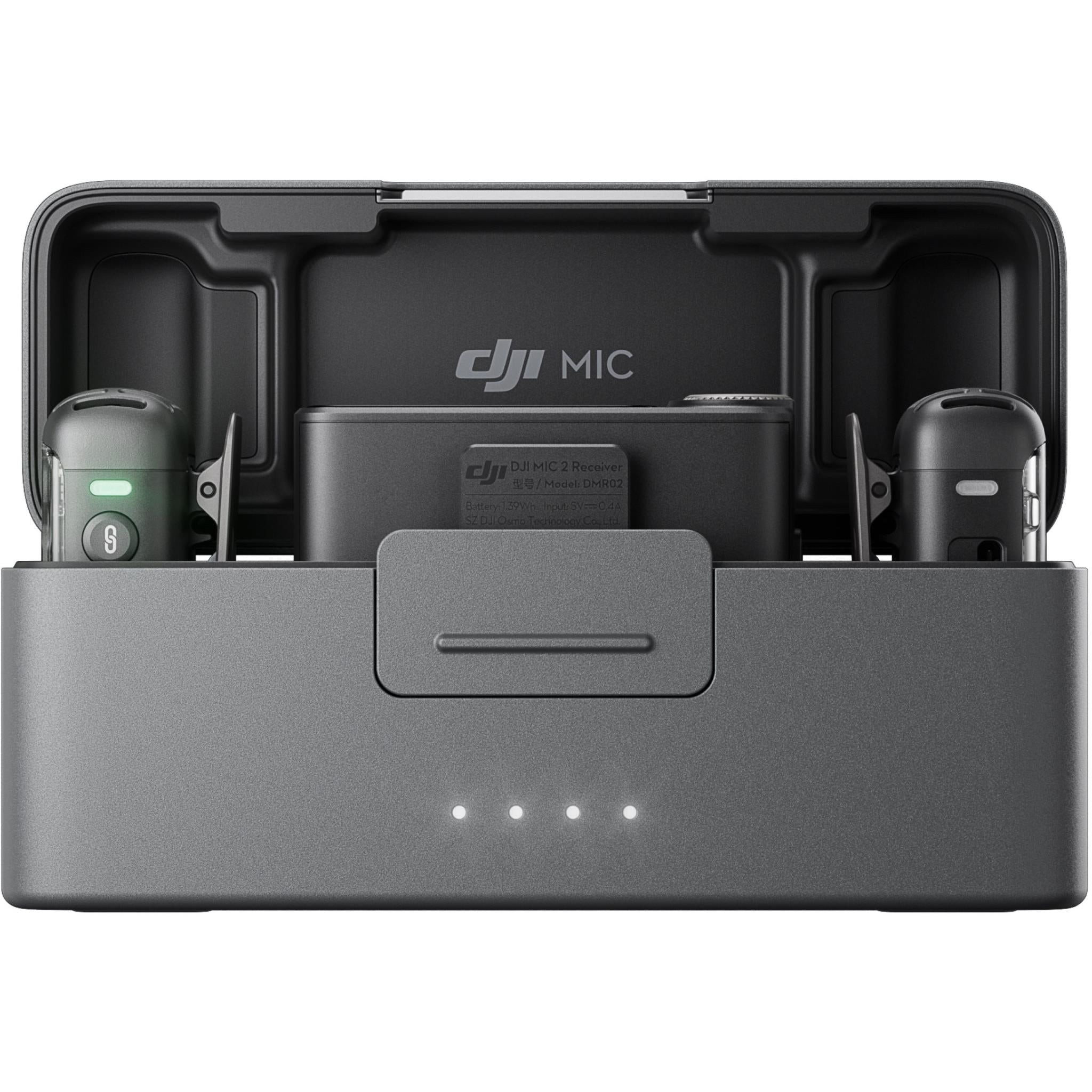 DJI Mic 2 (2TX + 1RX + Charging Case) - Black (AU Version)