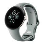 Google Pixel Watch 2 LTE - Obsidian, Champagne/ Gold/ Polished Silver Google