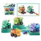 Jurassic Dinosaur Construction Toy Set - Take Apart with Drill