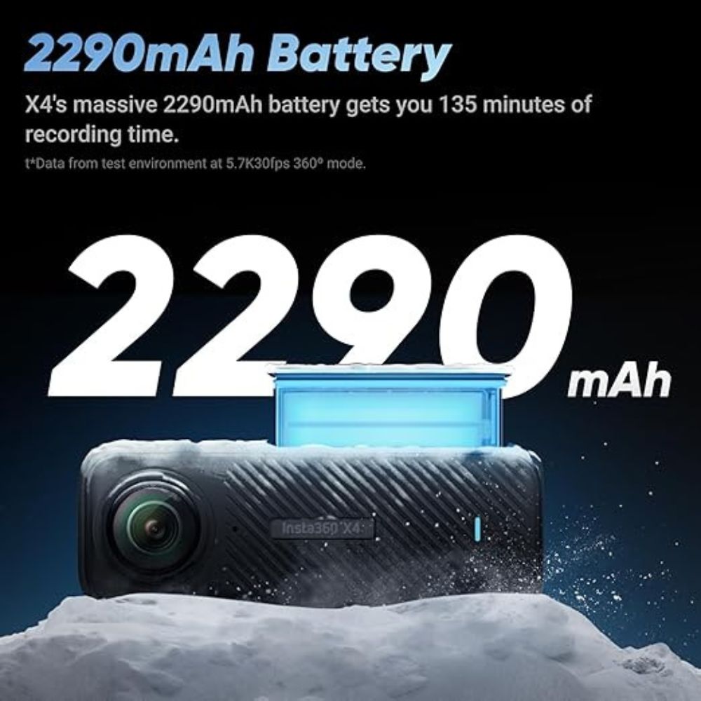 Insta360 X4 Air 8K 360 Action Camera - Standard Bundle - Black