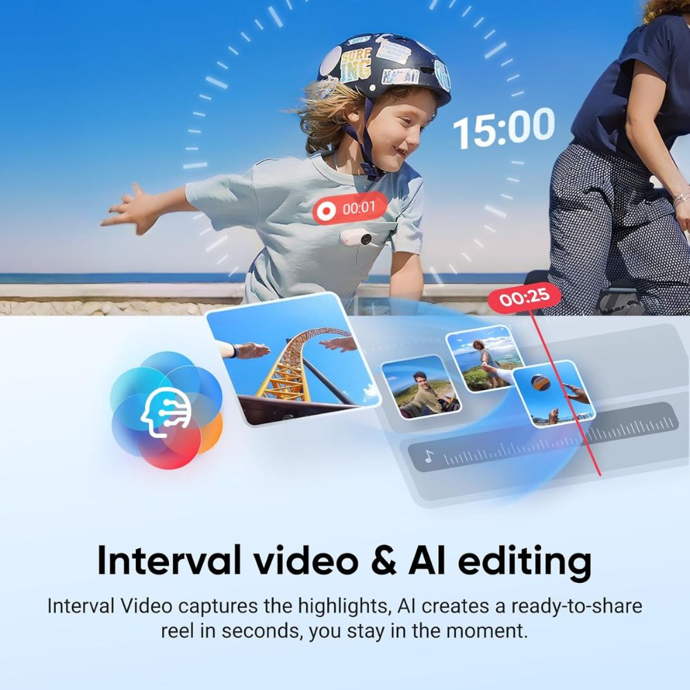 Insta360 GO 3S Action Camera - 64GB, Arctic White Insta360