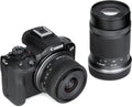 Canon EOS R50 Mirrorless Camera Kit (Black) with RF-S 18-45mm & RF-S 55-210mm Lens Bundle