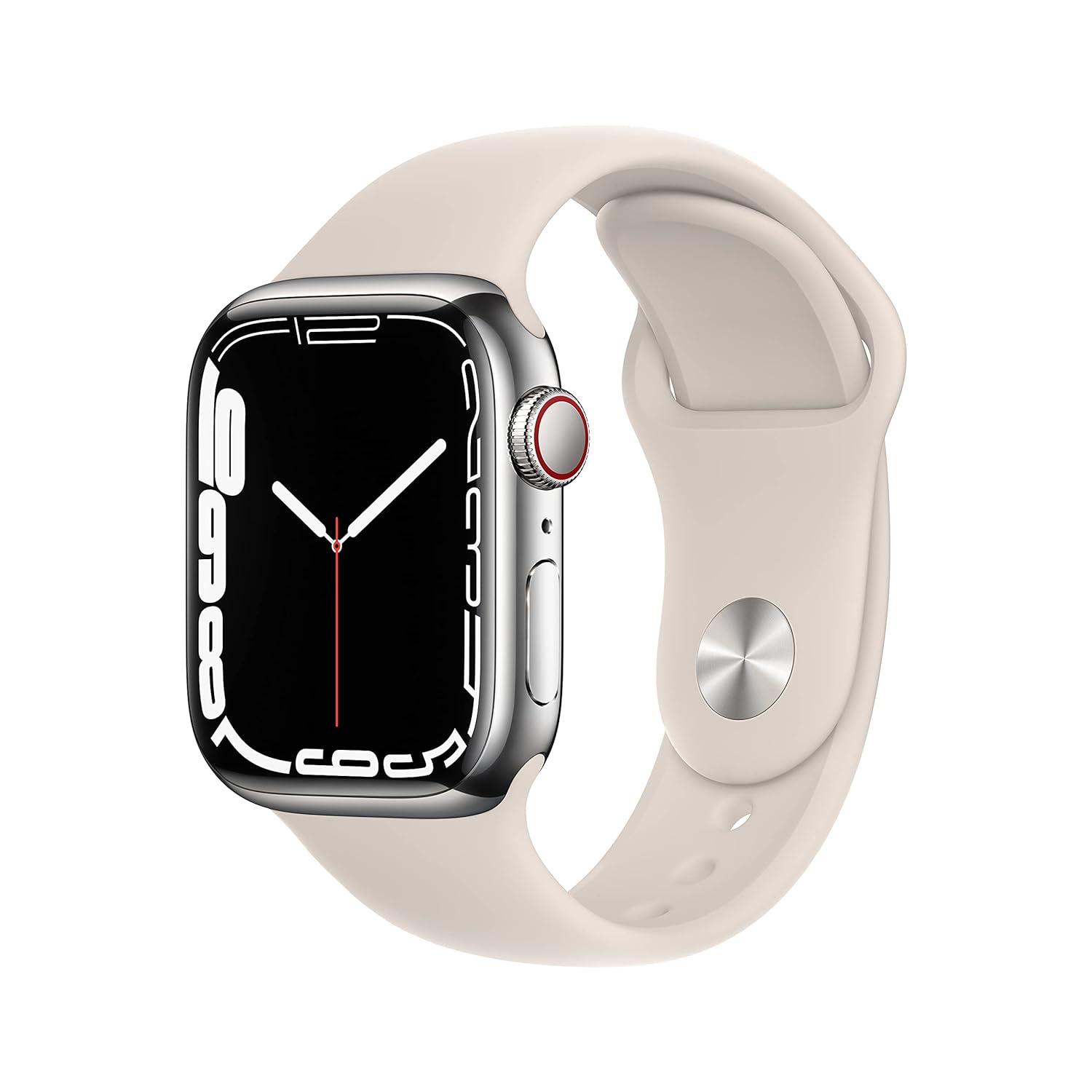 Apple Watch Series 7 GPS + Cellular 41mm - Stainless Steel Case - Acceptable - Refurbished