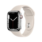 Apple Watch Series 7 GPS + Cellular 41mm - Stainless Steel Case - Good - Refurbished Apple