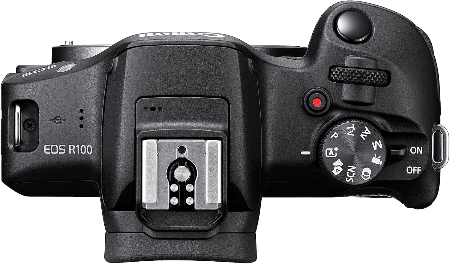 Canon EOS R100 Mirrorless Camera Kit with RF-S 18-45mm Lens – 24.1MP APS-C – Compact & Lightweight (Black) canon