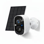 1080P HD Outdoor Solar WiFi Security Camera with Night Vision, Motion Detection & Two-Way Audio