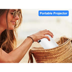 Magcubic HY300 Portable 4K Projector - WiFi6, Android 11, Bluetooth 5.0 - Ultra-Sharp Imaging, Smart Connectivity, Superior Audio ( Box Damage )