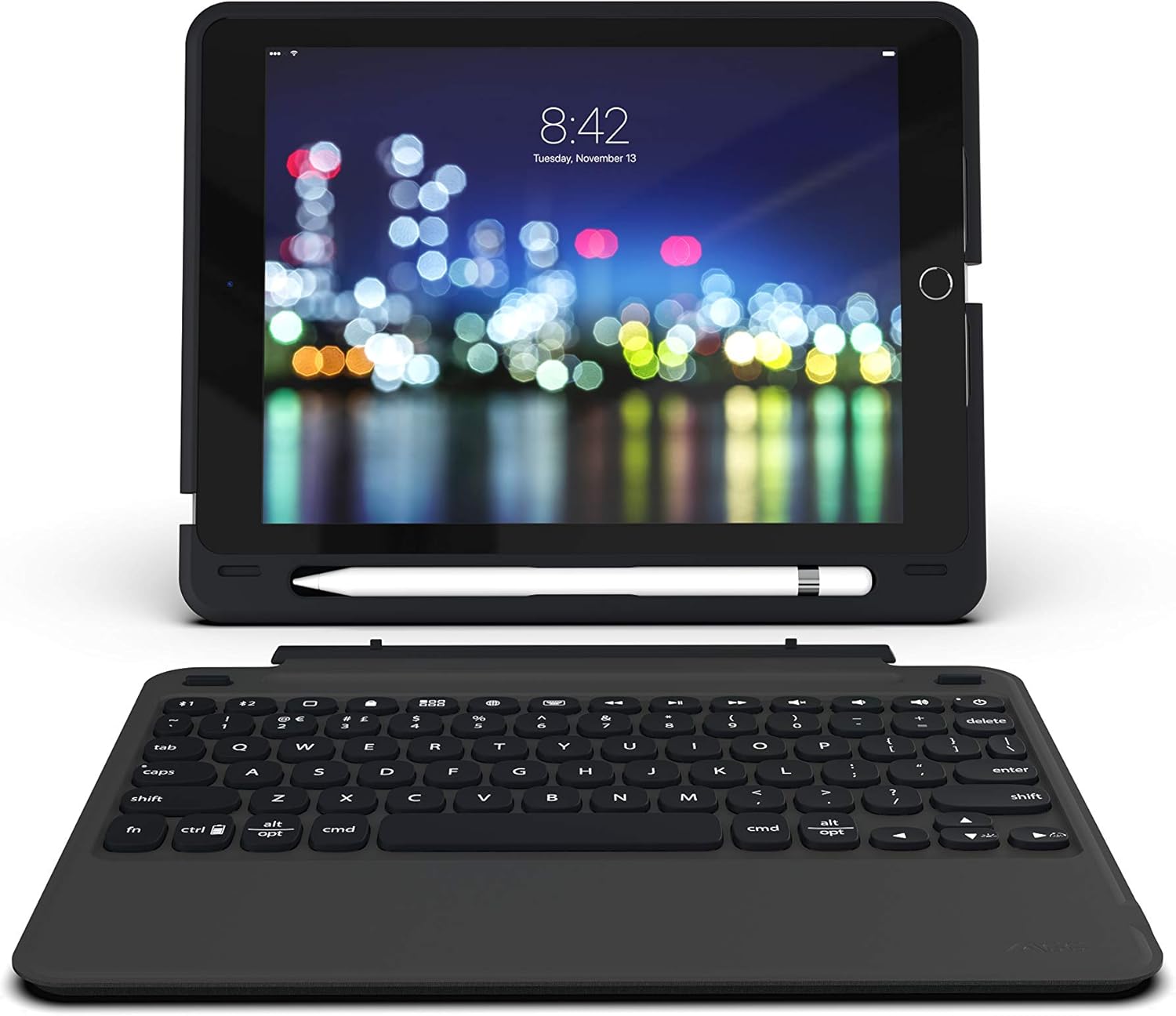 ZAGG Slim Book Go - Bluetooth Keyboard and Case - Made for Apple iPad 10.2" - Black