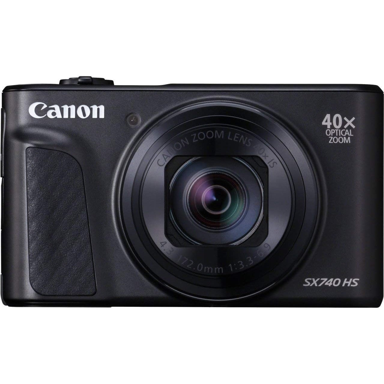 Canon PowerShot SX740 HS Lite Edition – 20.3 MP Compact Travel Zoom Camera (Black)