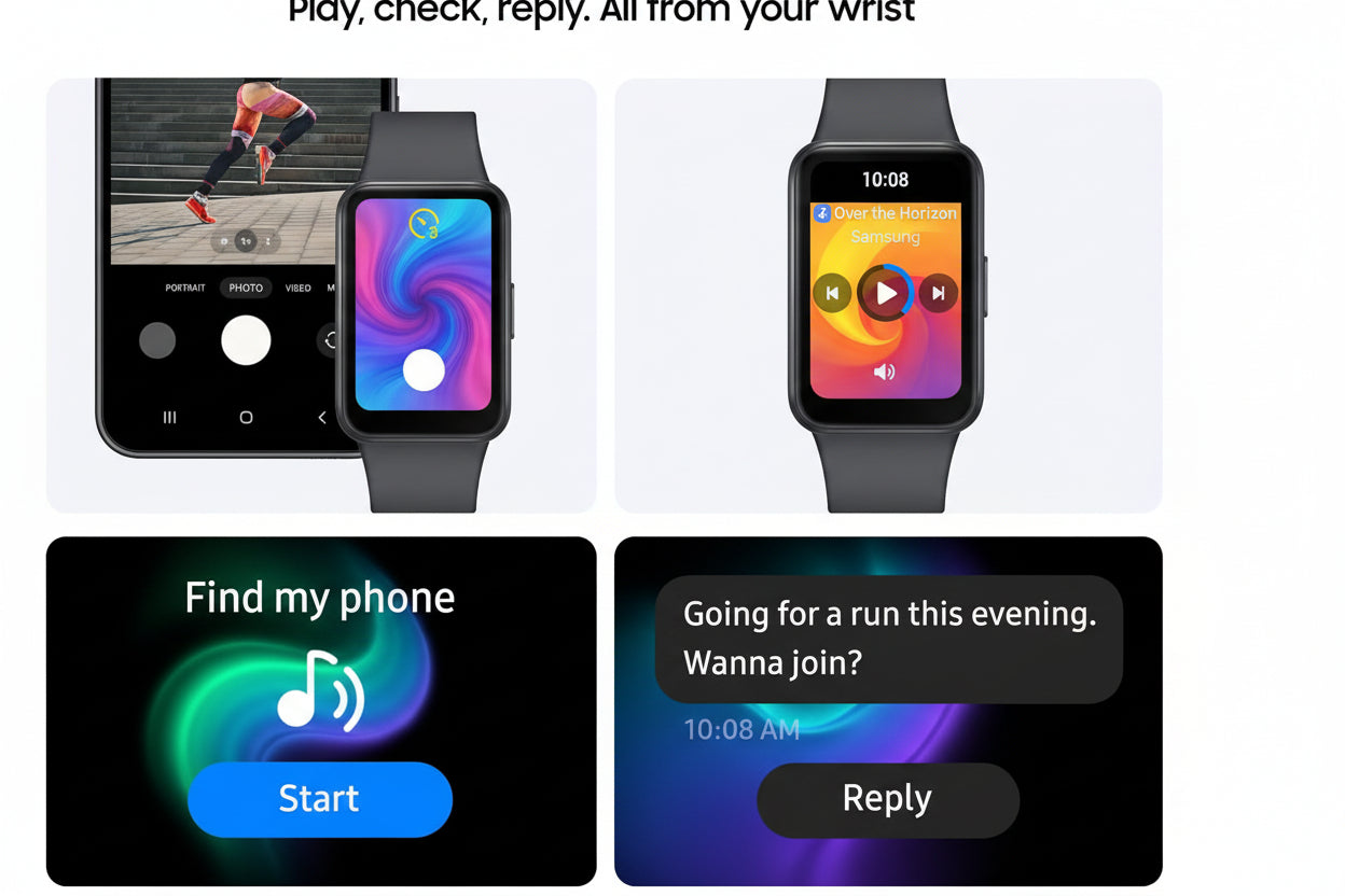Samsung Galaxy Fit3 Smartband AMOLED 40mm - Health Tracker