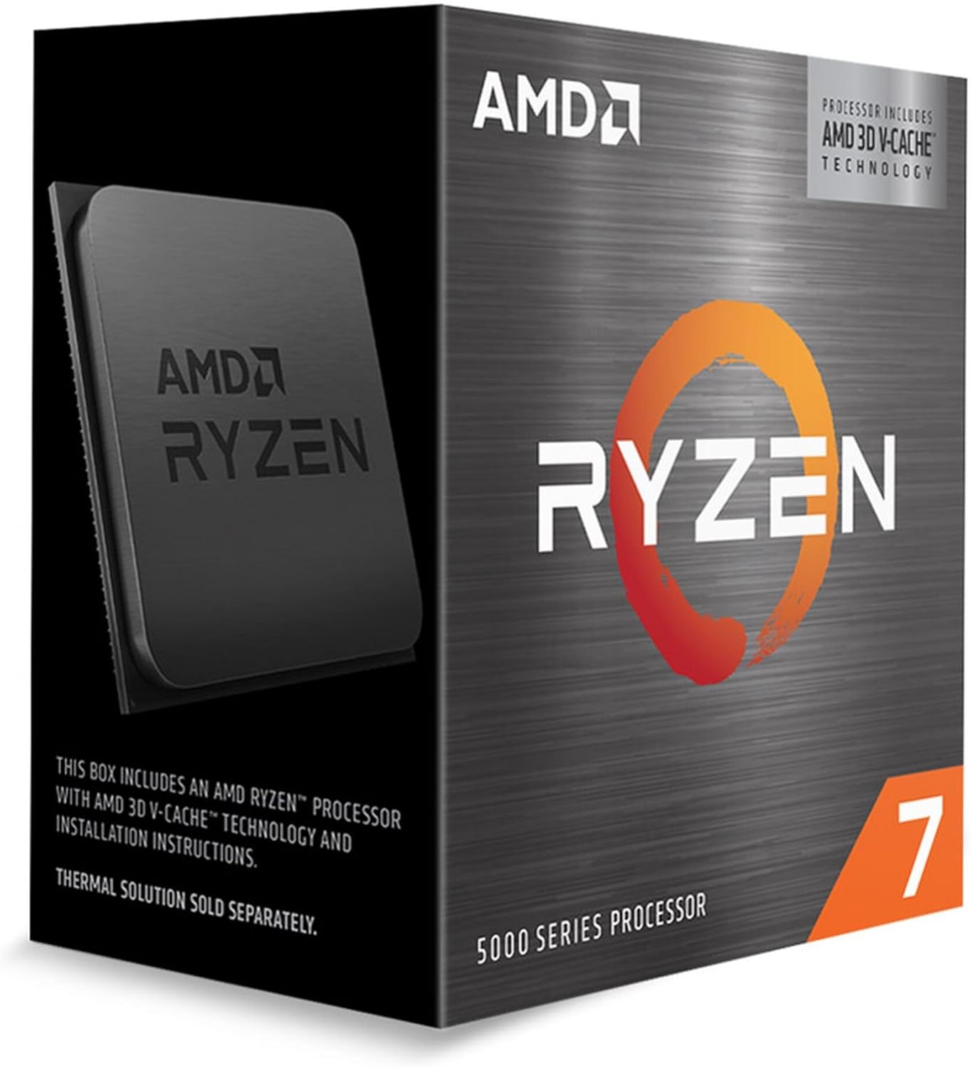 AMD Ryzen 7 5700X3D 8-Cores 16-Threads Max 4.1GHz 100MB Cache Desktop Processor