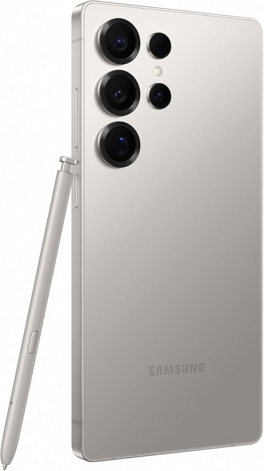 Samsung Galaxy S25 Ultra 5G Smartphone with Galaxy AI Titanium Gray, 12GB RAM, 256GB Storage - Pristine - Refurbished