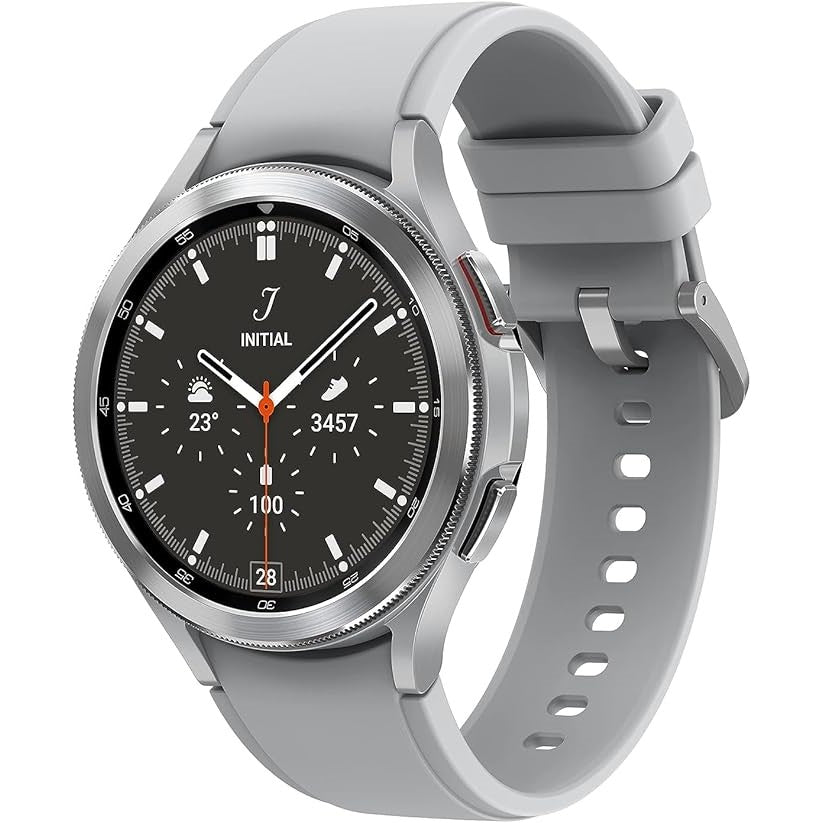 Samsung Galaxy Watch 4 Classic 46MM Bluetooth - Silver Pristine - Refurbished Samsung