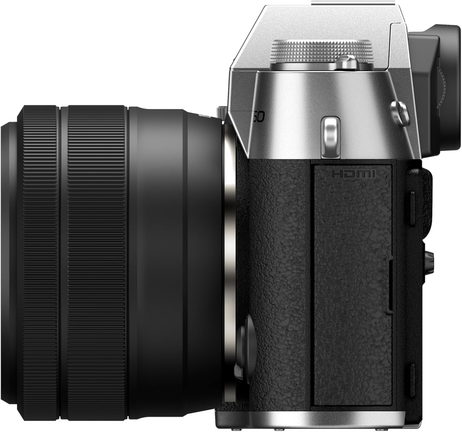 Fujifilm X-T50 Silver Mirrorless Camera Body – High-Resolution Sensor