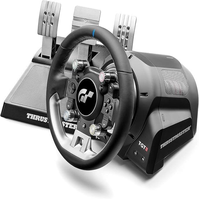 Thrustmaster T-GT II Racing Wheel for PlayStation - Black  Good - Refurbished thrustmaster